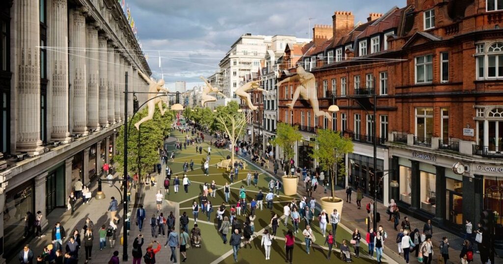 Oxford Street to be pedestrianised with traffic banned by Sadiq Khan