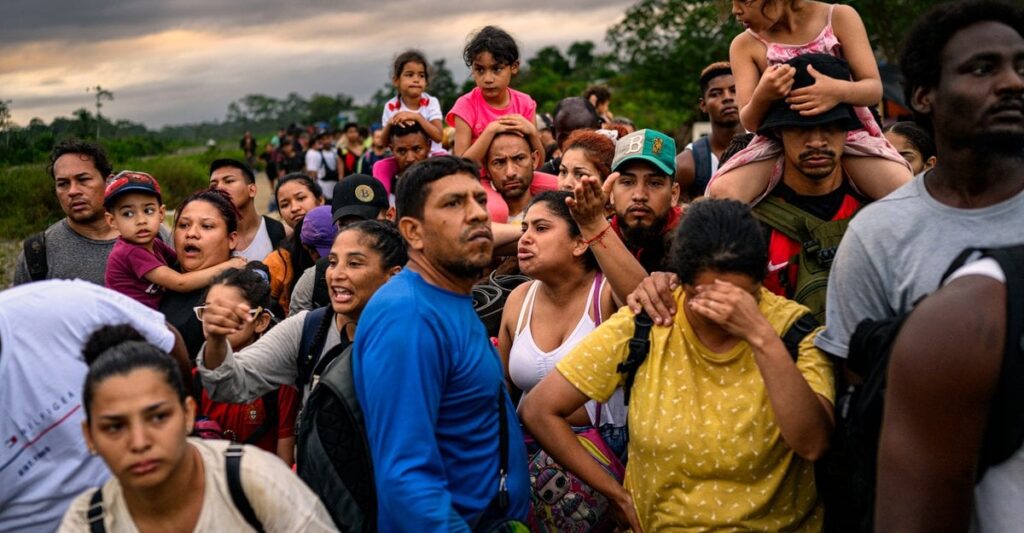 Hi! I’m Caitlin Dickerson, and I’m a staff writer at *The Atlantic*. I walked the Darién Gap to investigate how American efforts to deter migration haven’t stopped people from trying to make it to the U.S.—they have just made the journey more treacherous. Ask me anything. Hi! I’m Caitlin Dickerson, and I’m a staff writer at *The Atlantic*. I walked the Darién Gap to investigate how American efforts to deter migration haven’t stopped people from trying to make it to the U.S.—they have just made the journey more treacherous. Ask me anything.