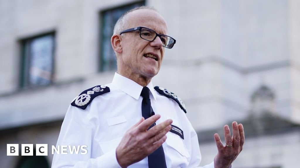 Officers handing in Tasers and firearms - Sir Mark