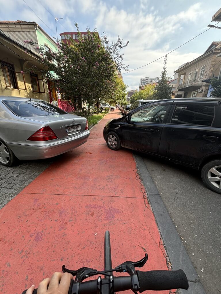 Bicycle lane, Batumi
