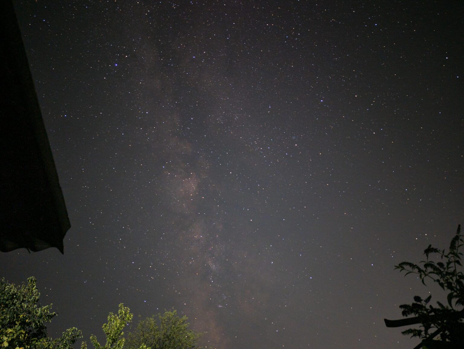 The sky in Kakheti