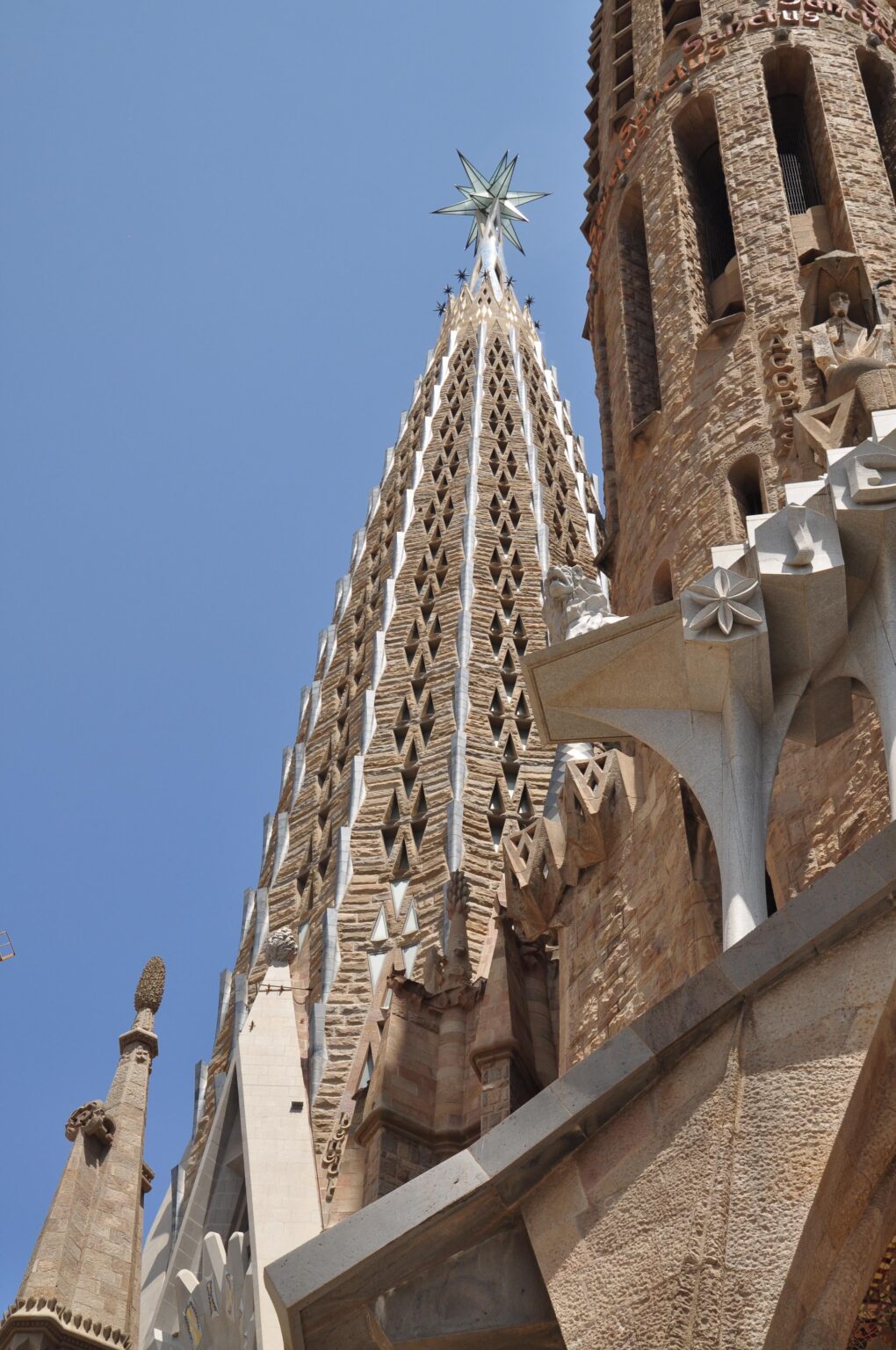 Sagrada Familia by Antoni Gaudi (Barcelona, ​​Spain)
