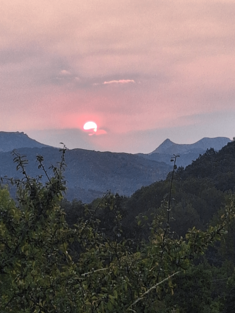This is how it dawned yesterday in León