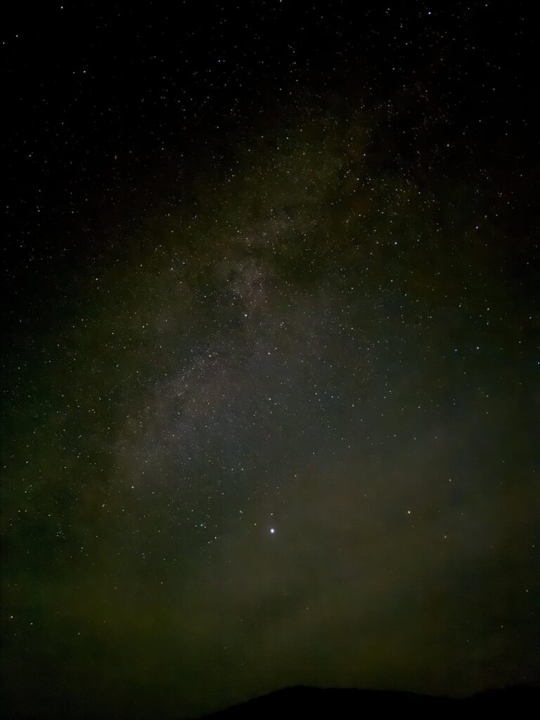 The sky in Racha