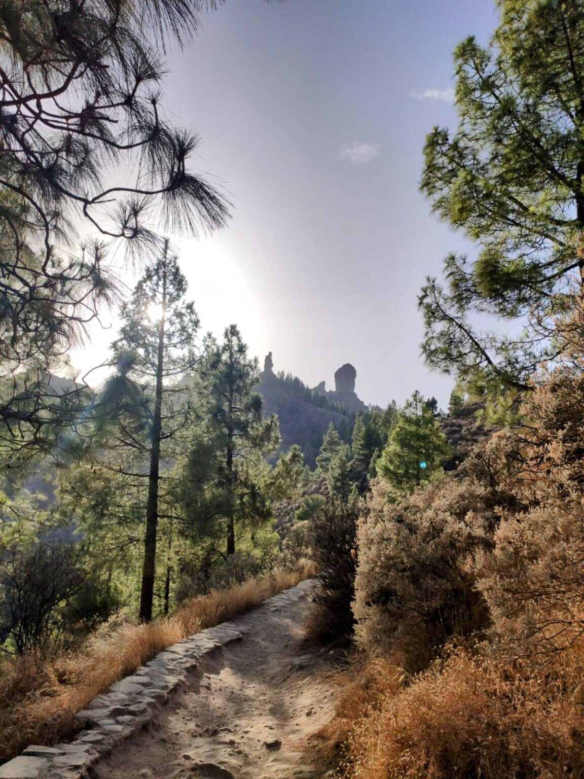 Views of Roque Nublo and Roque Monje (Gran Canaria)