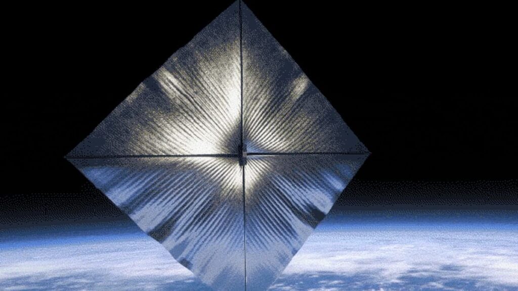 Livescience.com: NASA's newly unfurled solar sail has started 'tumbling' end-over-end in orbit, surprising observations show