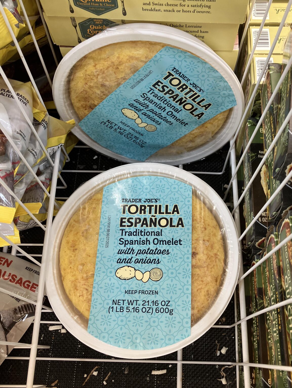And now at Trader Joe's in the US. With onions, of course.