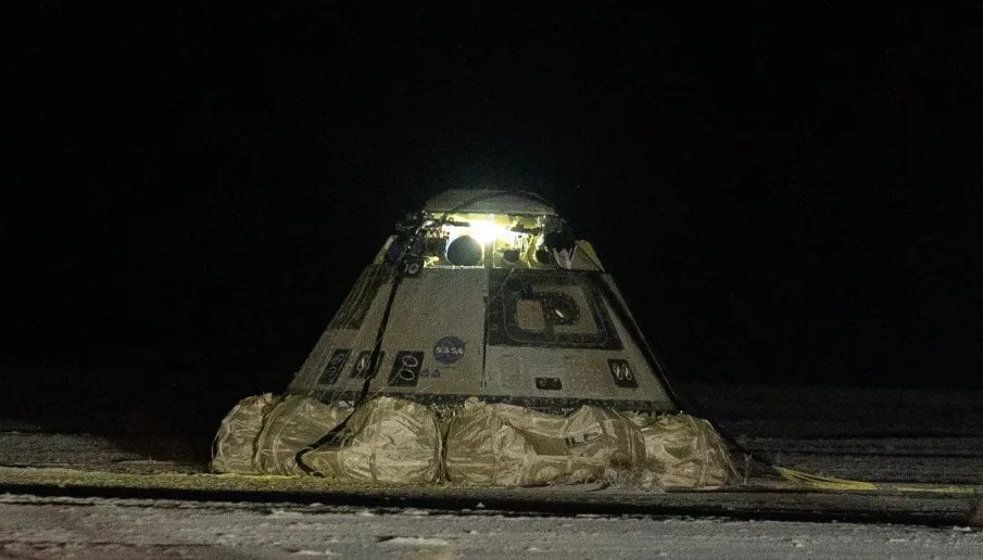 Starliner Returns to Earth Without Crew