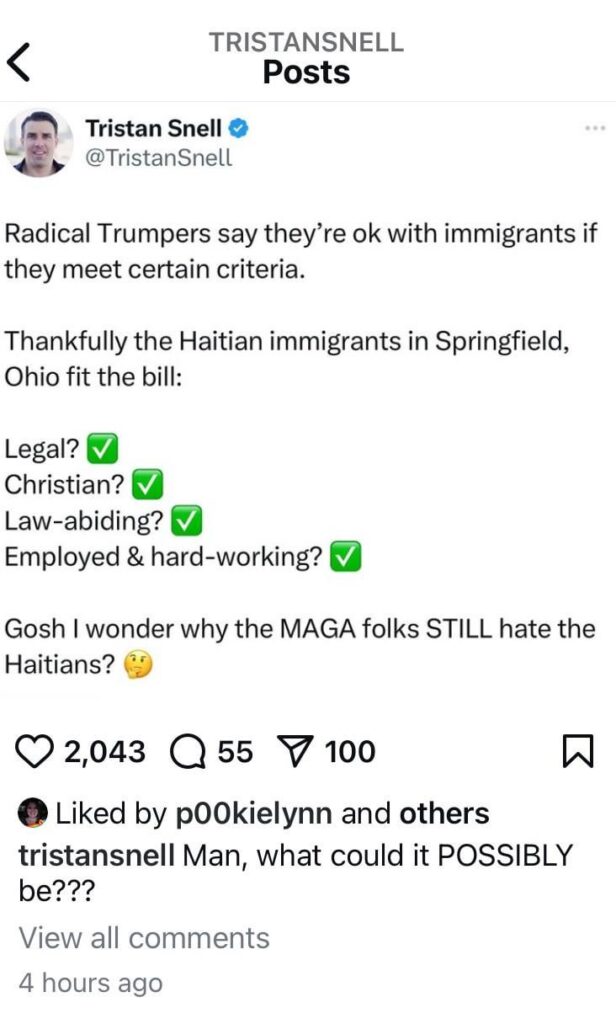 Hmmm, It’s not black and white…it is just black