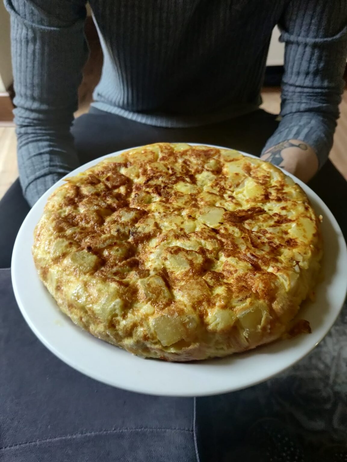 My girlfriend is missing Spain. Here is a Guiri's attempt and a Tortilla de Patatas