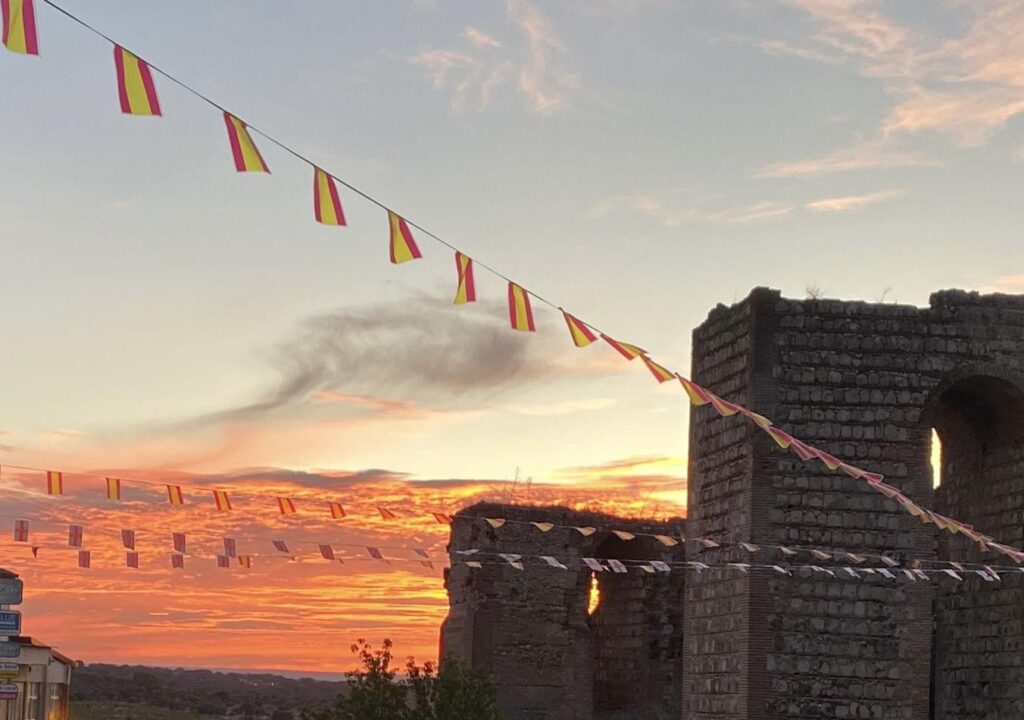 Sunsets that look like fire!