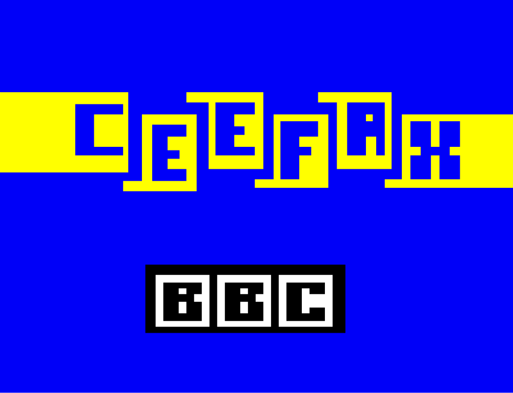50 years ago today the BBC launched the world's first teletext, Ceefax.