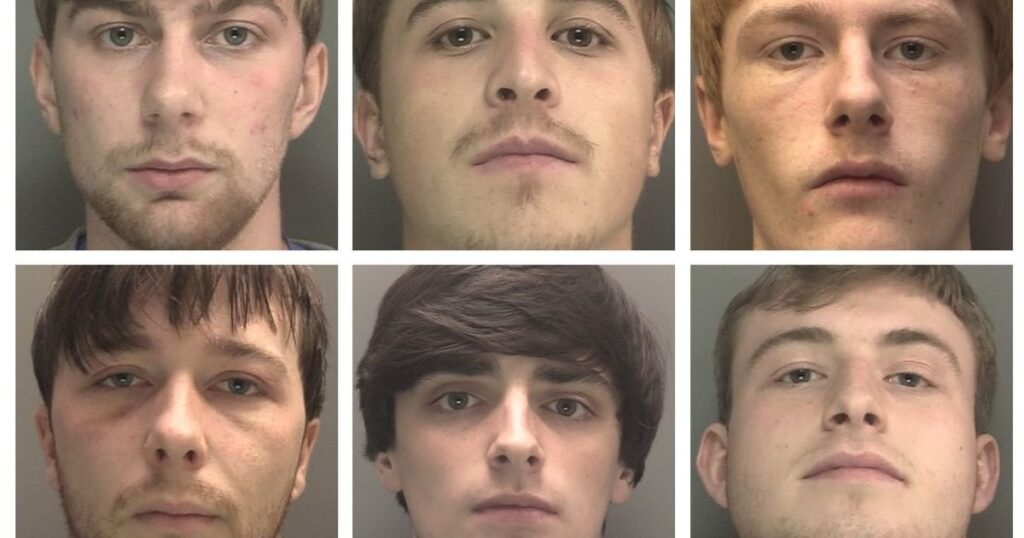'Pack of animals' call judge a 'nonce' as they're jailed