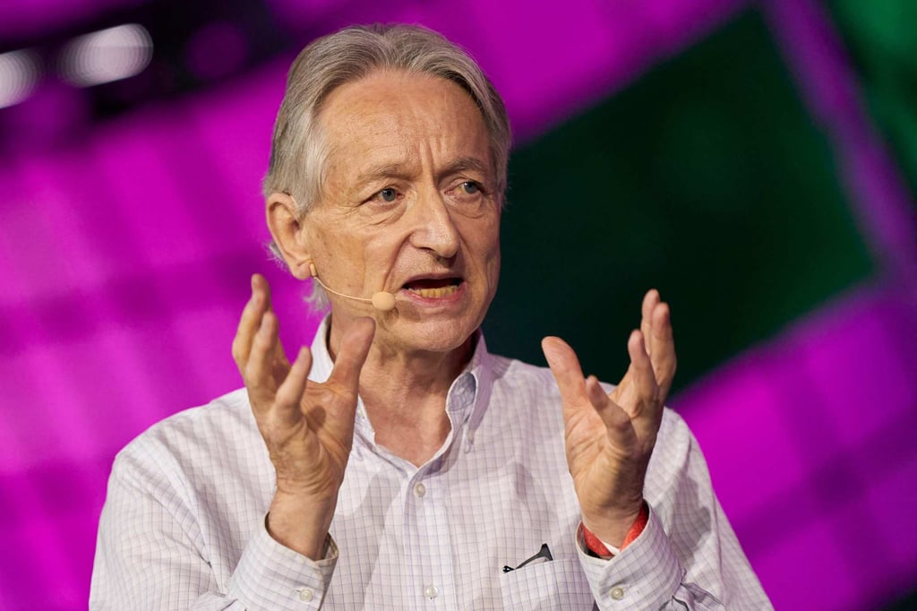 British-Canadian cognitive psychologist and computer scientist Geoffrey Hinton (pictured), together with US scientist John Hopfield, win the 2024 Nobel Prize in Physics. Photo: AFP