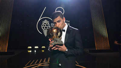 Rodri (Image credit: Ballon d'Or) Spain's Rodri wins Ballon d'Or for best player in the world