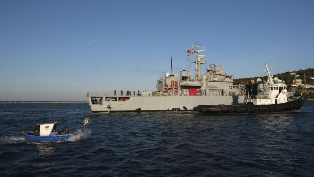 Albanian authorities prevent docking of Turkish ship with hazardous waste Albanian authorities prevent docking of Turkish ship with hazardous waste