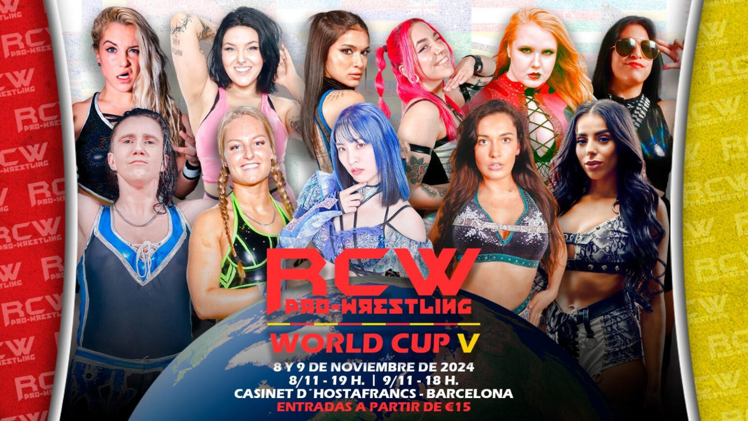 RCW Spain Announces World Cup V For November