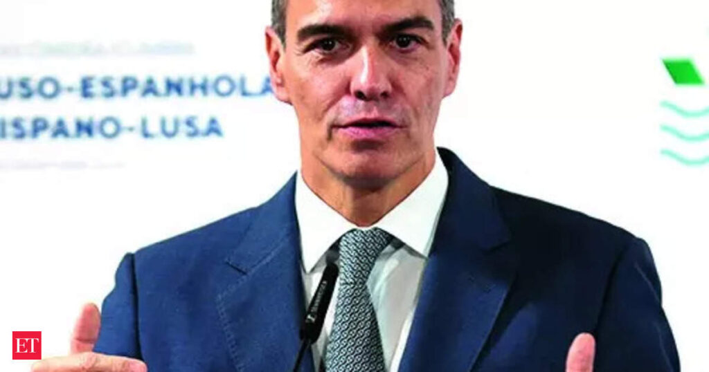 Spain’s PM Pedro Sanchez arrives in India today for first visit in 18 years Spain's PM Pedro Sanchez arrives in India today for first visit in 18 years