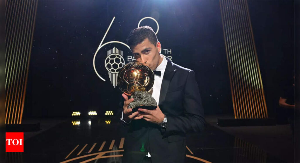 Spain’s Rodri wins Ballon d’Or for best player in the world | Football News Spain's Rodri wins Ballon d'Or for best player in the world | Football News