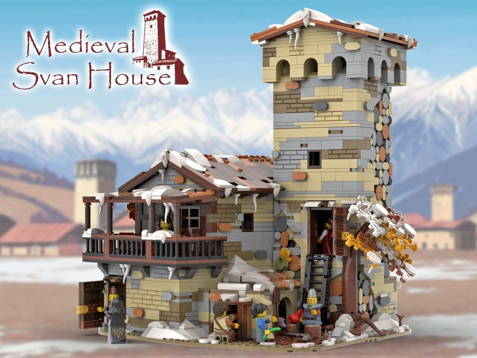 I don't know how many LEGO fans are here, but I encourage everyone to vote for this Bricklink Designer Program set. If it gets enough votes and advances through the stages, it may become a reality. First LEGO set featuring a Georgian theme!