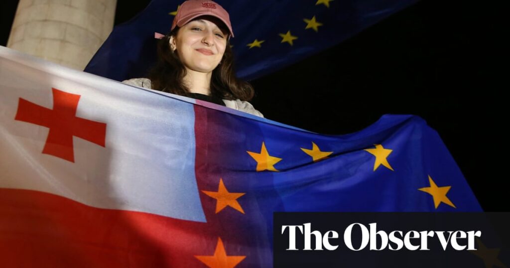 The Observer view on Georgia protests: as police fire teargas in Tbilisi, the EU must show Putin it means business | Observer editorial
