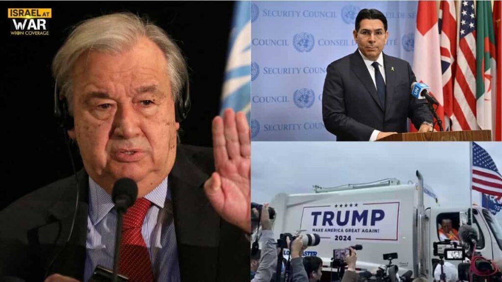 Morning news brief: Israel-Hamas war updates; Trump’s garbage truck stunt, and more Morning news brief: Israel-Hamas war updates; Trump's garbage truck stunt, and more