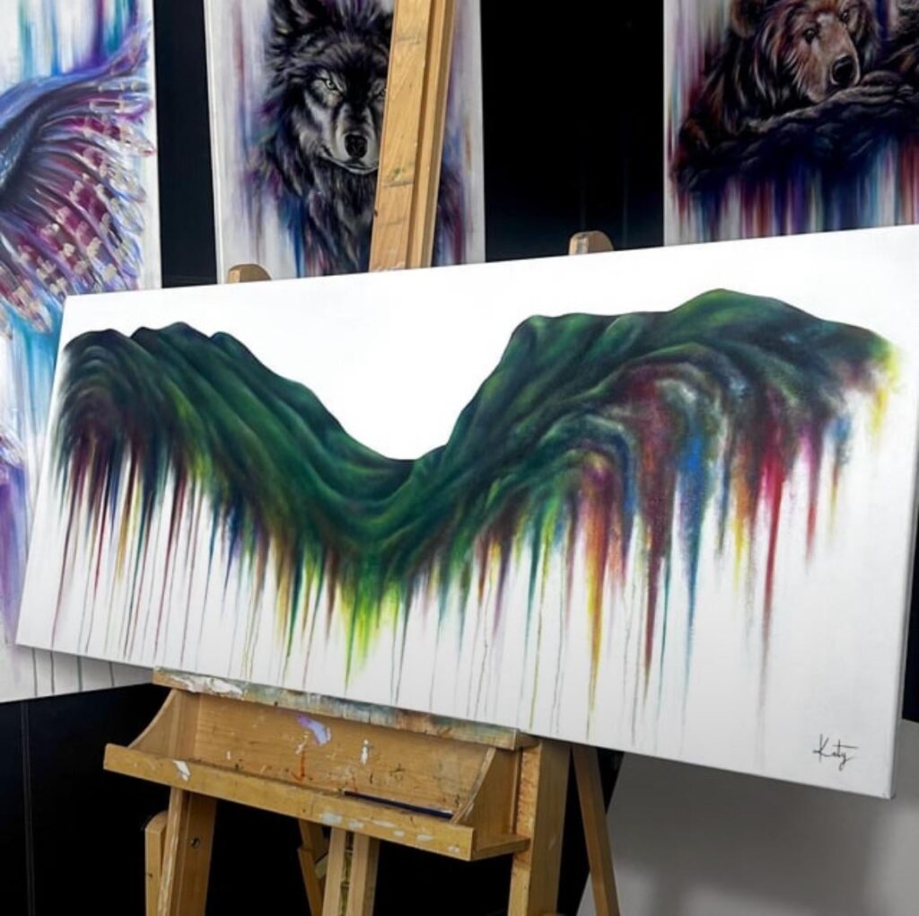 My Painting of Ben Nevis, Scotland