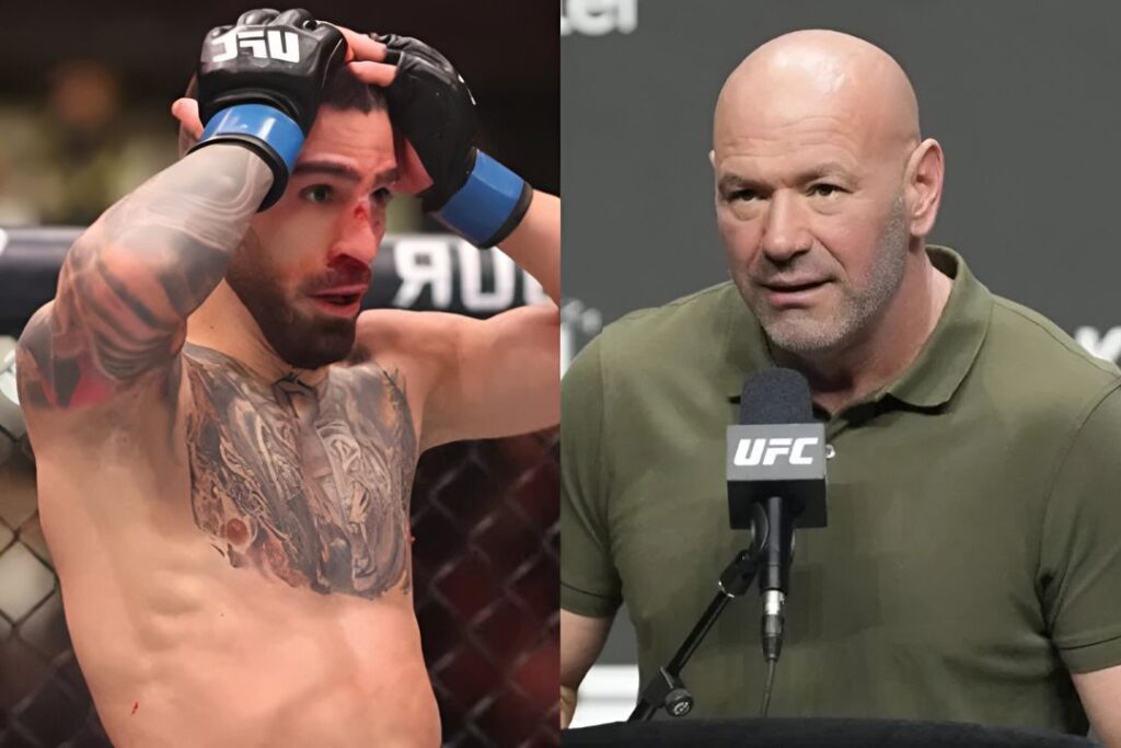 Dana White Confirming Plans of UFC Spain Triggers Ilia Topuria’s Ultimatum Before UFC 308 logo
