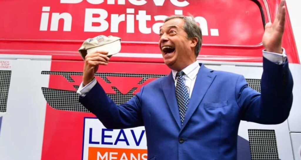 Brexit leader Nigel Farage set to pocket £73k EU pension at age 63