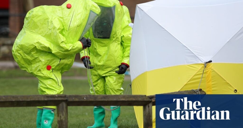 UK believes Putin personally authorised Salisbury novichok attack, inquiry told