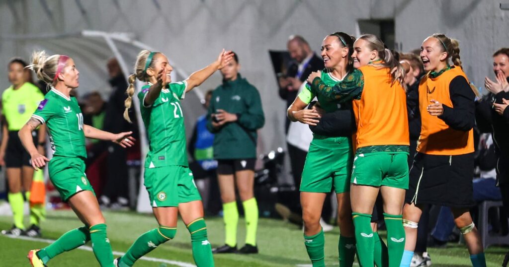 Ireland finally break down Georgia as goals flow late on in Tbilisi – The Irish Times