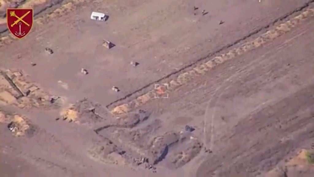 Destruction of enemy personnel by an ATACMS cluster strike on the training ground. Ukraine.