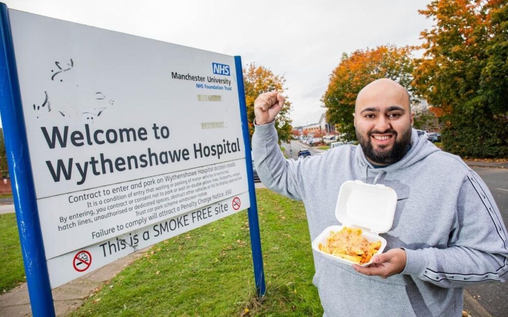 Man who loves hospital food tours UK spending £10K in NHS canteens