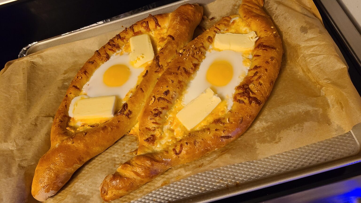 First attempt at Adjaruli Khachapuri