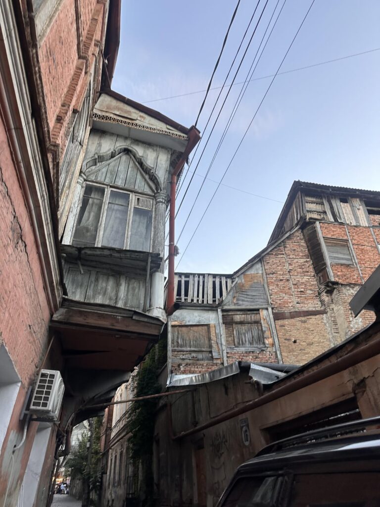 Alexander Duma's street in old Tbilisi reminds of the old Paris more than the Paris itself