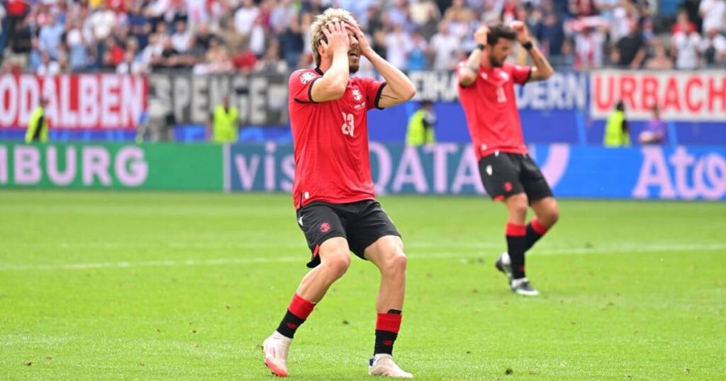 How Georgia and Czech Republic played out a 1-1 draw with Lobzhanidze spurning late chance