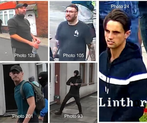 Middlesbrough riot: Police release photos in hunt for men wanted in connection with summer disorder