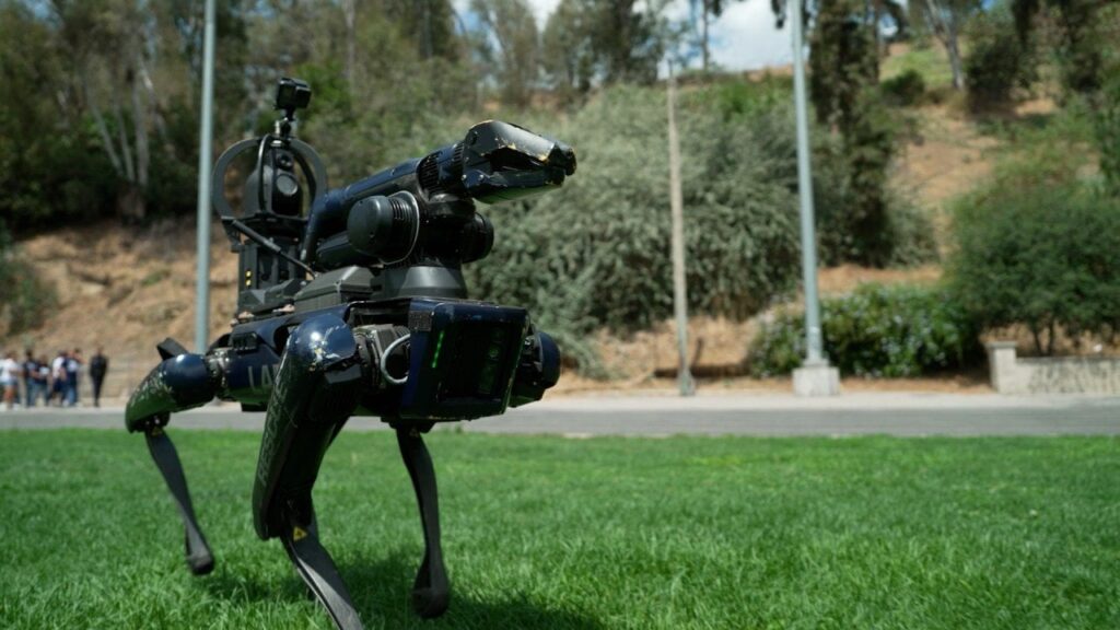 Meet Spot, LAPD’s new crimefighting robot dog