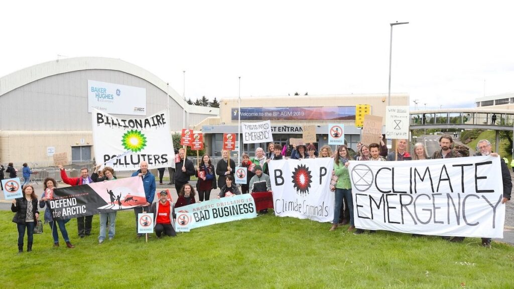 BP Scraps Target of Reducing Oil Production by 2030, angering environmental groups who say the company is prioritizing profits over the planet.