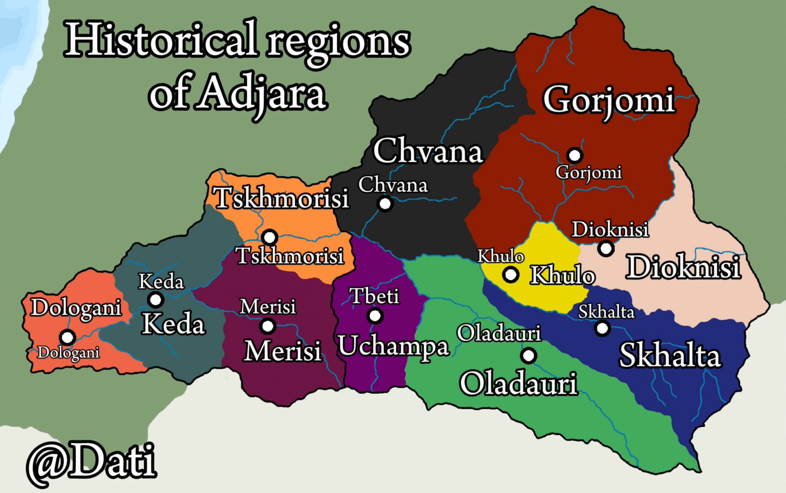 Historical regions of Adjara