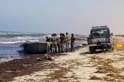 Libyan authorities trained and funded by the EU to police migration (File photo)