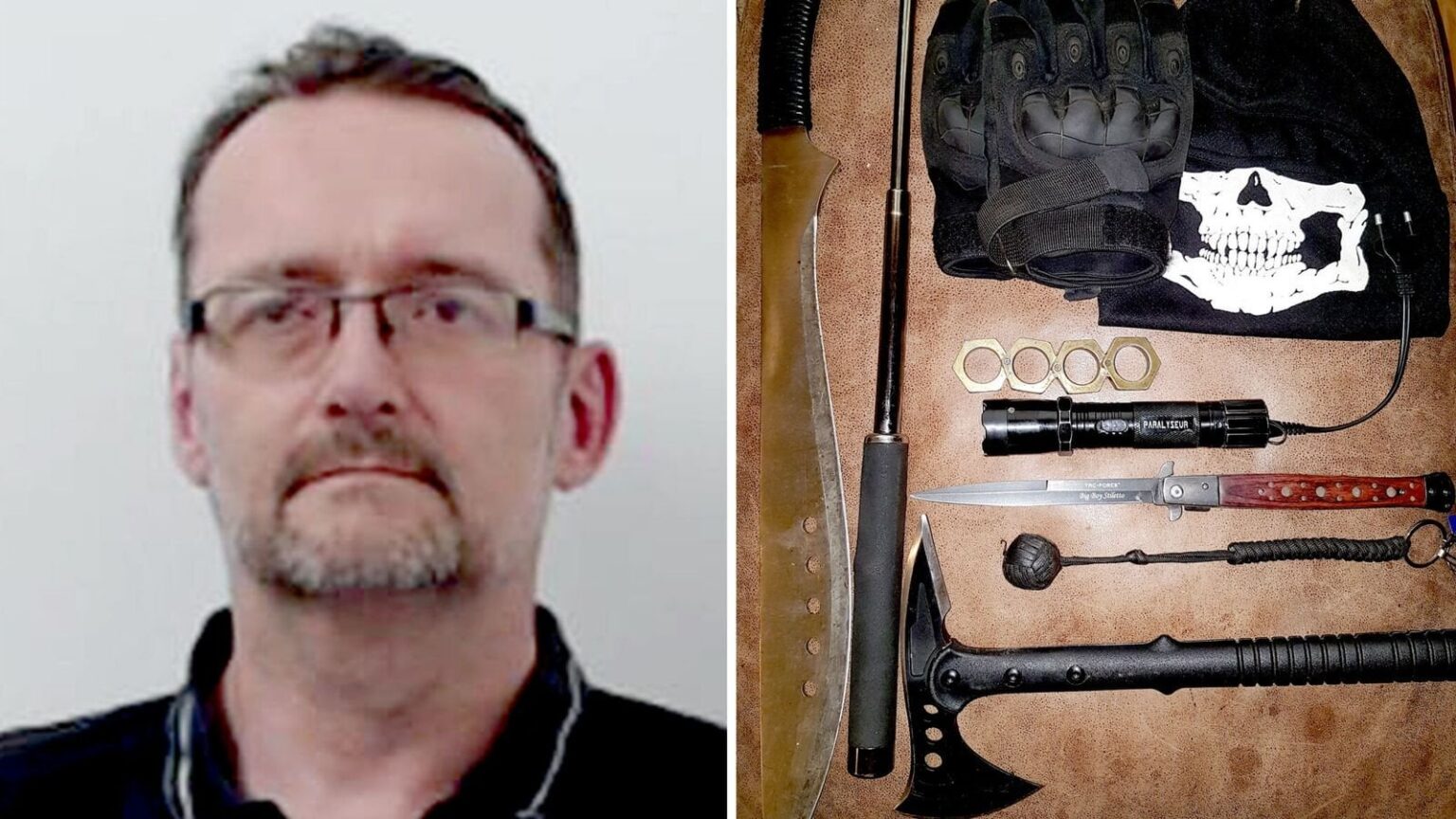 Alan Edward: Neo-Nazi who had home ‘armoury’ and discussed terror attack against LGBT group jailed | UK News Alan Edward: Neo-Nazi who had home 'armoury' and discussed terror attack against LGBT group jailed | UK News