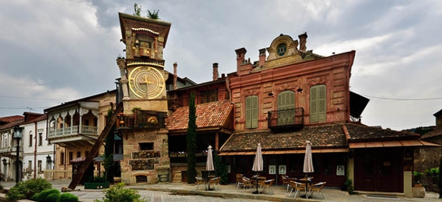 Tower outside of the puppet theatre