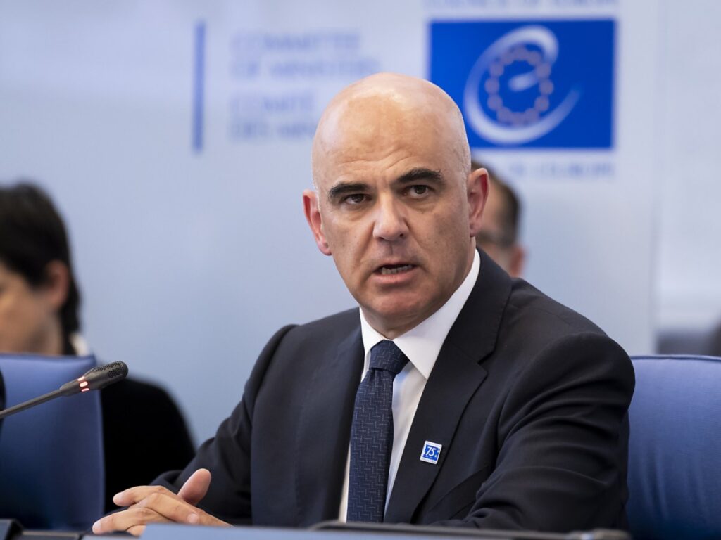 Council of Europe head Alain Berset visits Georgia
