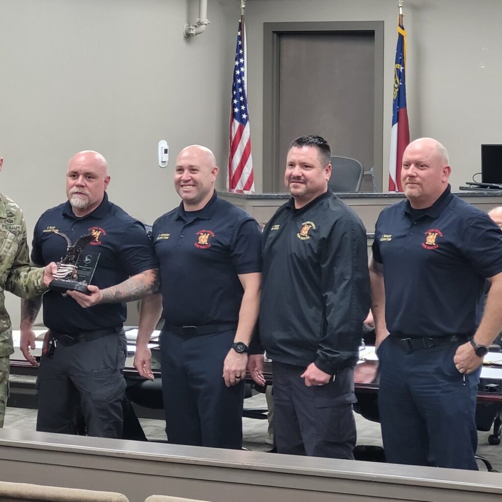Walker County Firefighters Recognized for Training Operations in the Republic of Georgia - Walker County, GA