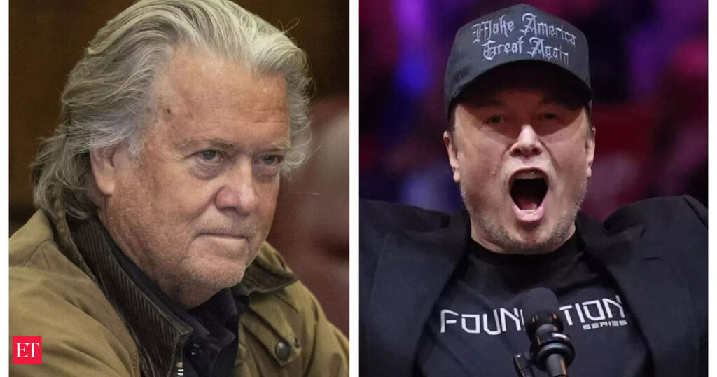 'Elon Musk a toddler': Steve Bannon's outburst reveals the war within MAGA