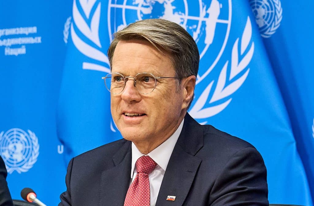 Samuel Zbogar, Ambassador of Slovenia to the UN