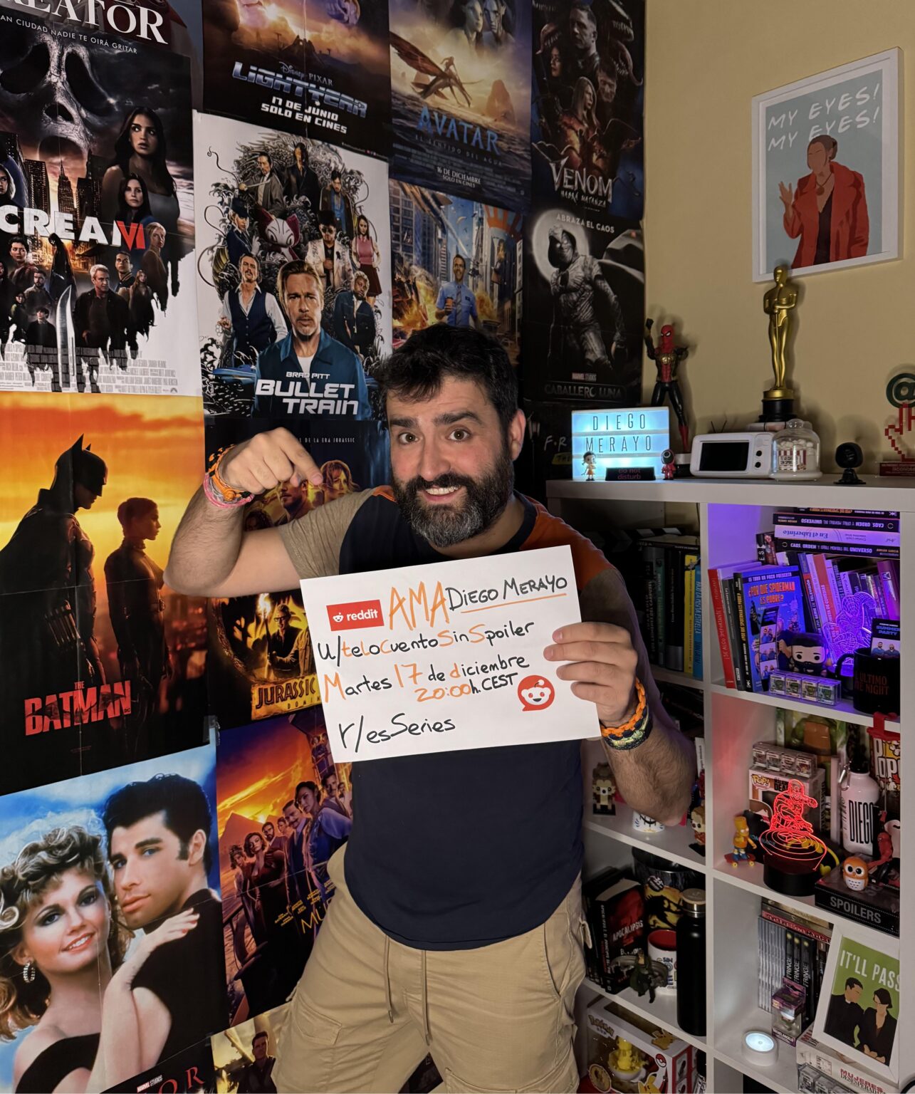 Diego Merayo from Te Lo Cuento Sin Spoilers is doing an AMA!