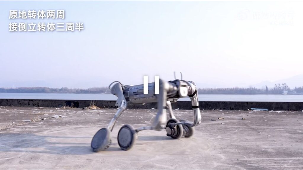 Unitree's new all-terrain $100K B2-W quad-robot shows us what cutting-edge 2025 robotics looks like.