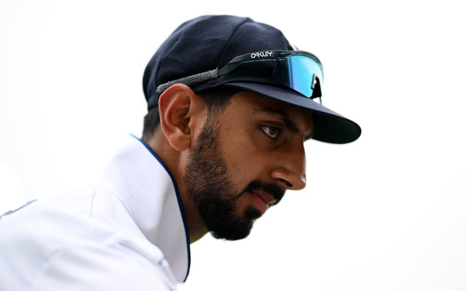 Shoaib Bashir was given little chance to impress in the third Test